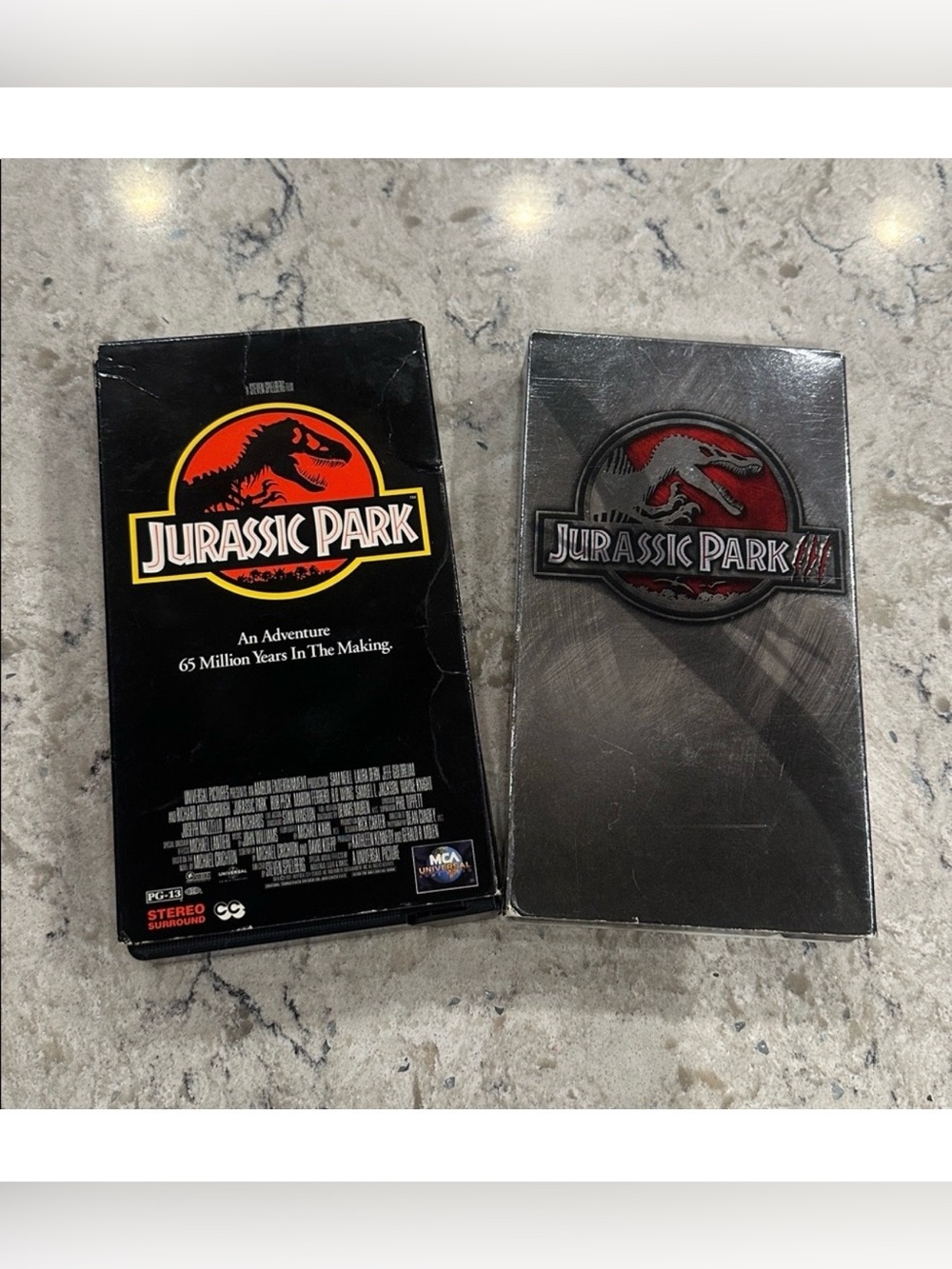 Jurassic Park & Jurassic Park III Bundle VHS
